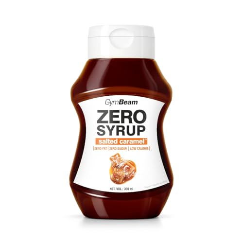 GymBeam Alimentazione Sciroppo ZERO dolcificante 350 ml salted caramel