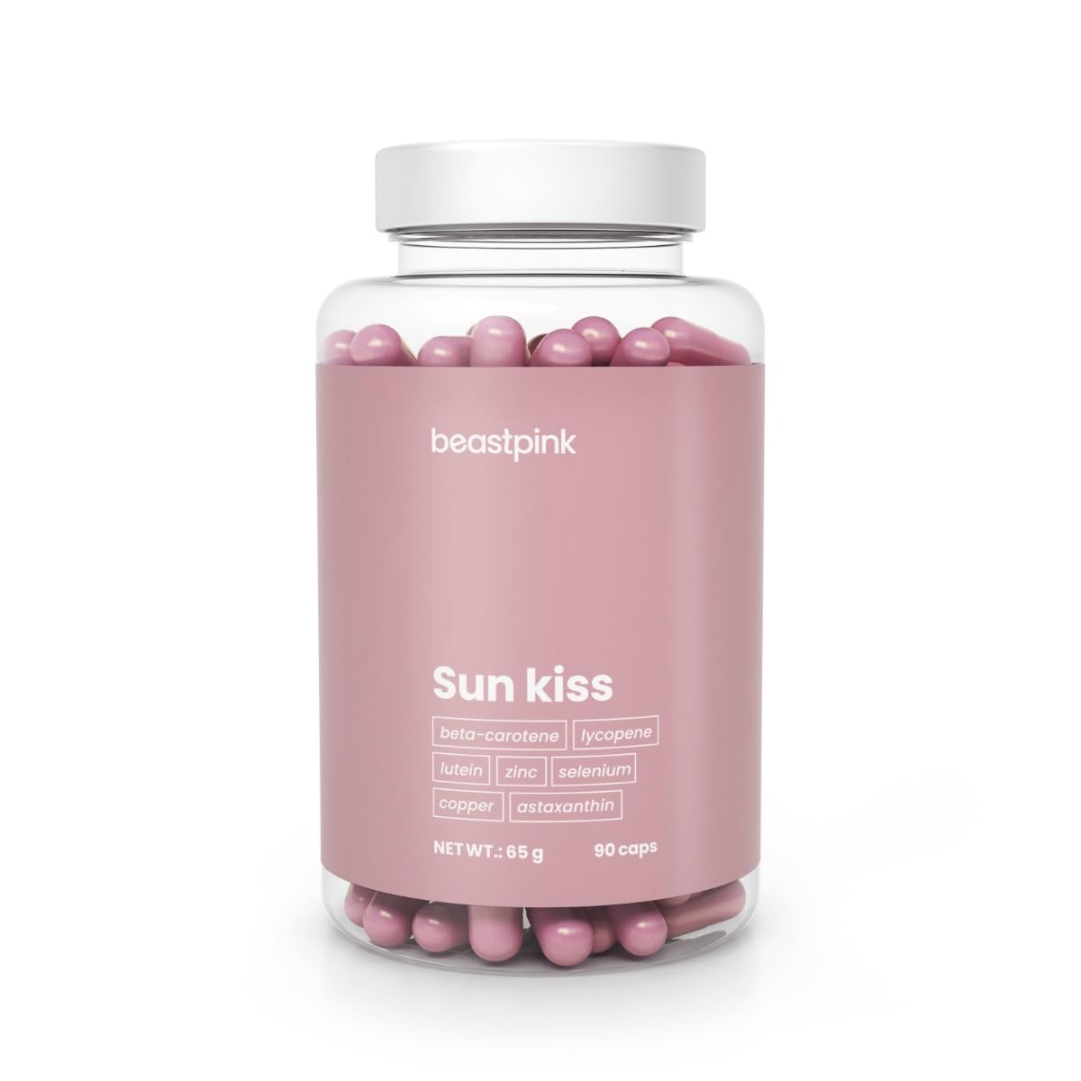 GymBeam Sun Kiss integratore pelle 90 cps zinco