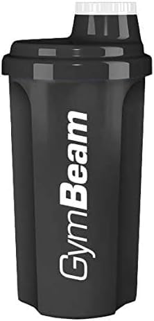 GymBeam Accessori Shaker Premium 700 ml All-Black antigrumi