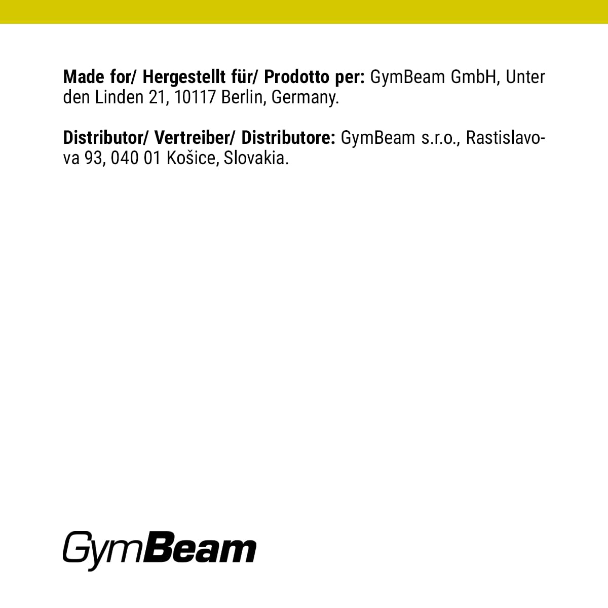 GymBeam Gomma di Xantano 100g 5 Pezzi Senza Glutine