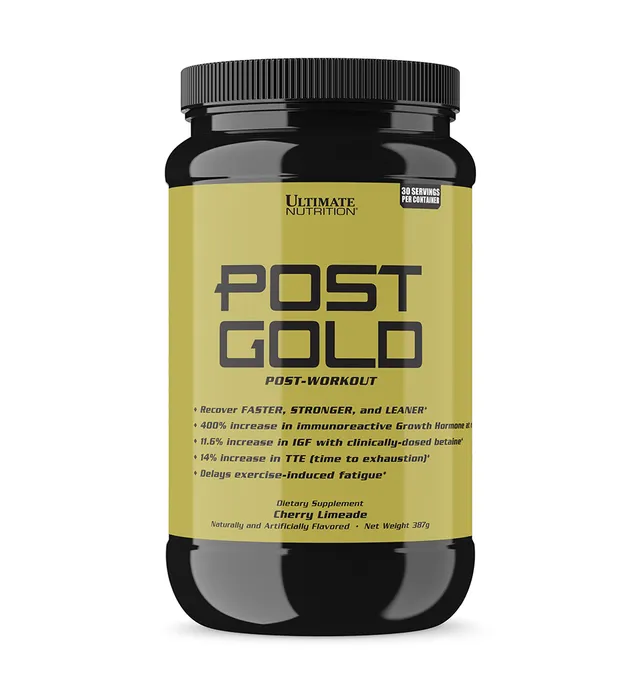 Ultimate Nutrition Post Gold post workout cherry limeade BCAA glutammina