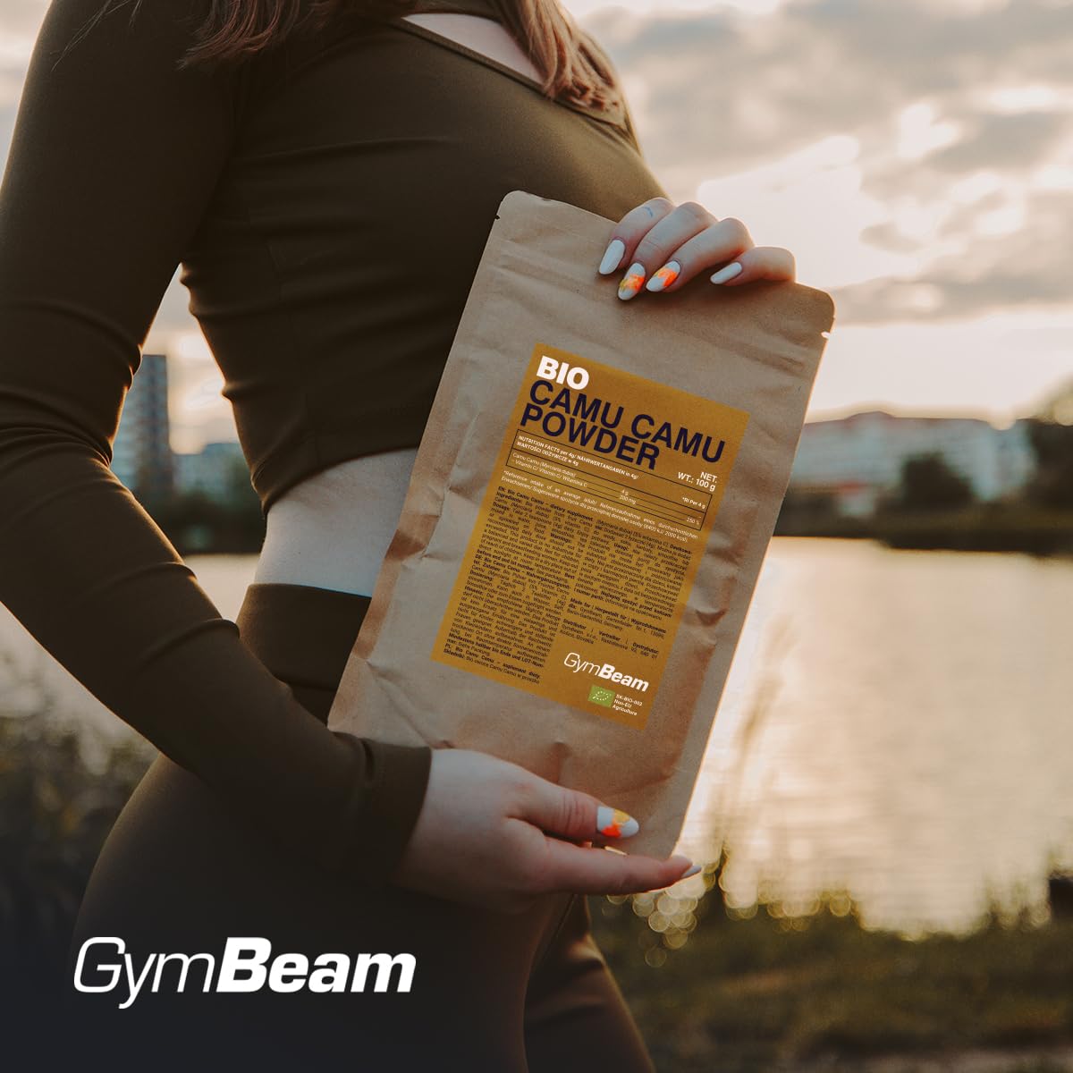 GymBeam Camu Camu BIO Polvere 100 g Vitamina C Antiossidante