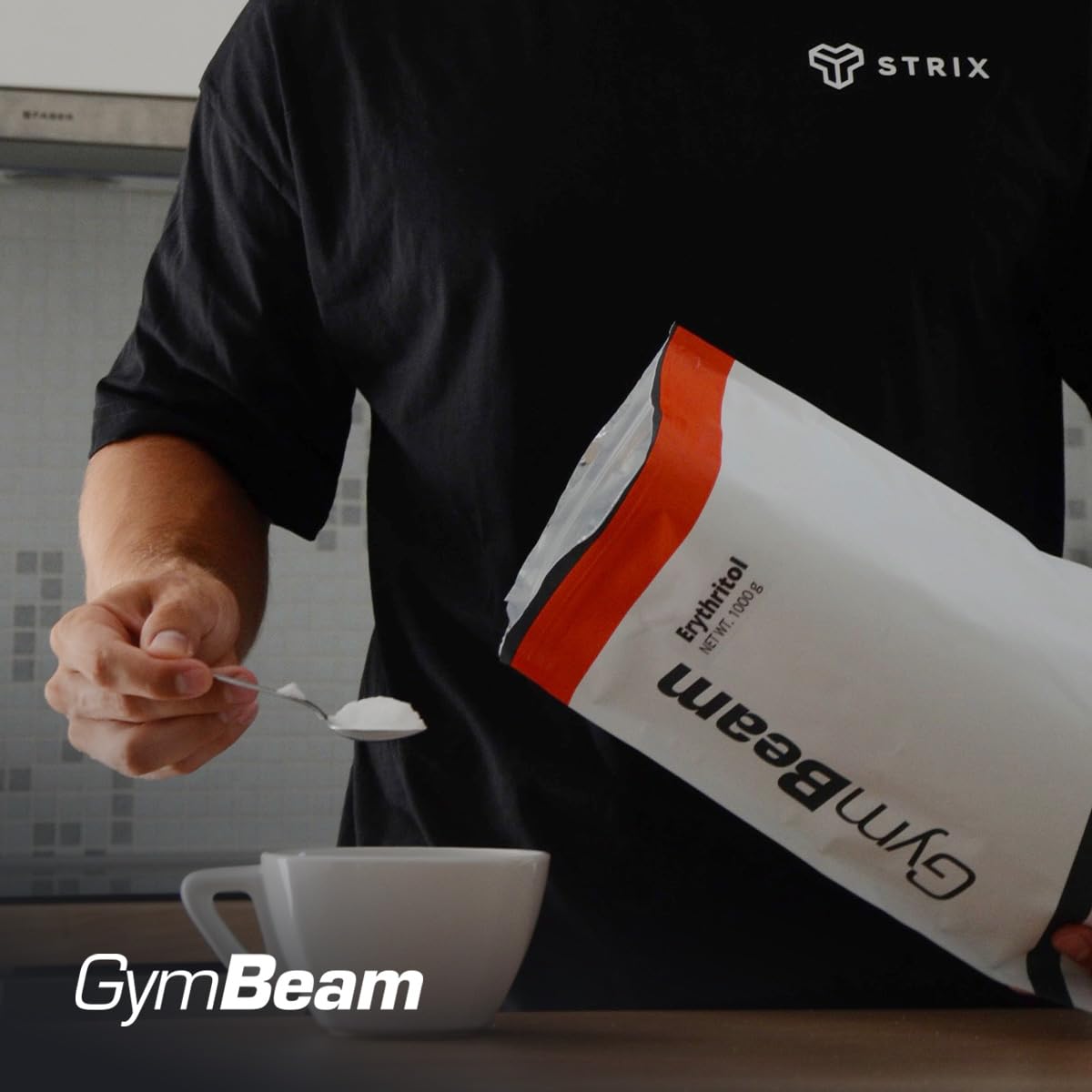 GymBeam Eritritolo Dolcificante 1 kg Zero Calorie