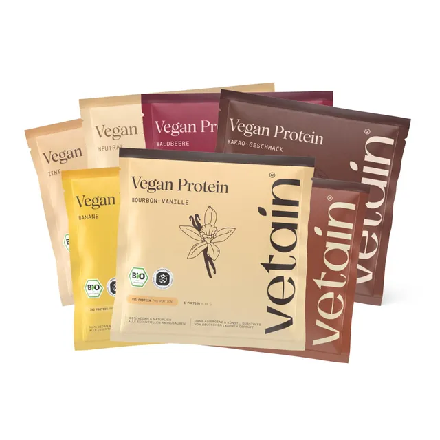 Vetain Proben pacchetto prova proteine vegane 7x30g