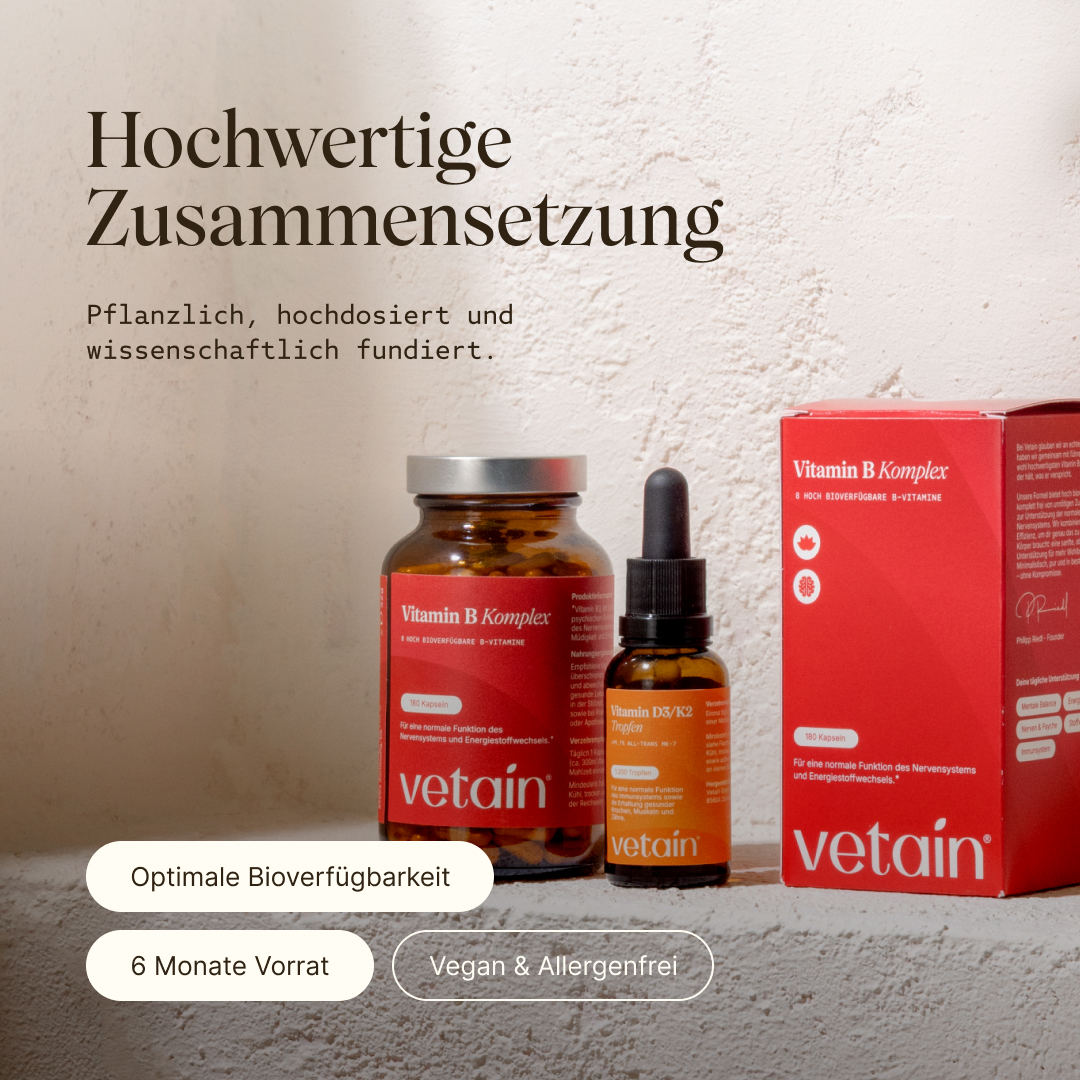Vetain Vitamine Complesso B 180 Capsule Vegane