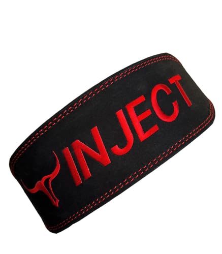 INJECT NUTRITION Torus Professional cintura palestra pelle scamosciata
