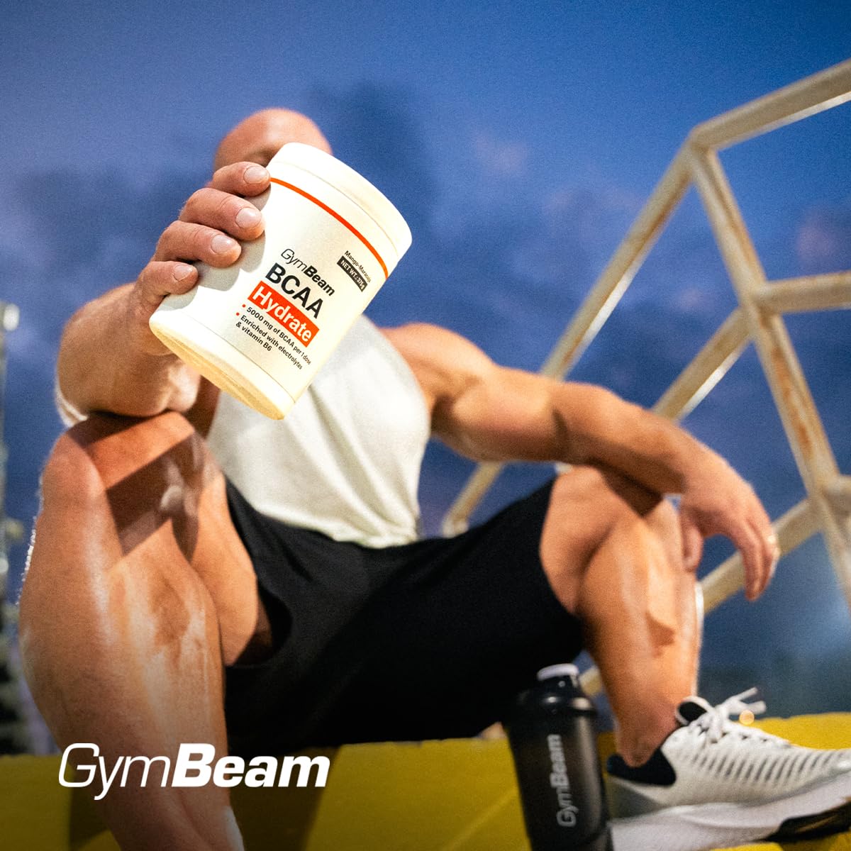 GymBeam BCAA 4:1:1 Hydrate Arancia Elettroliti