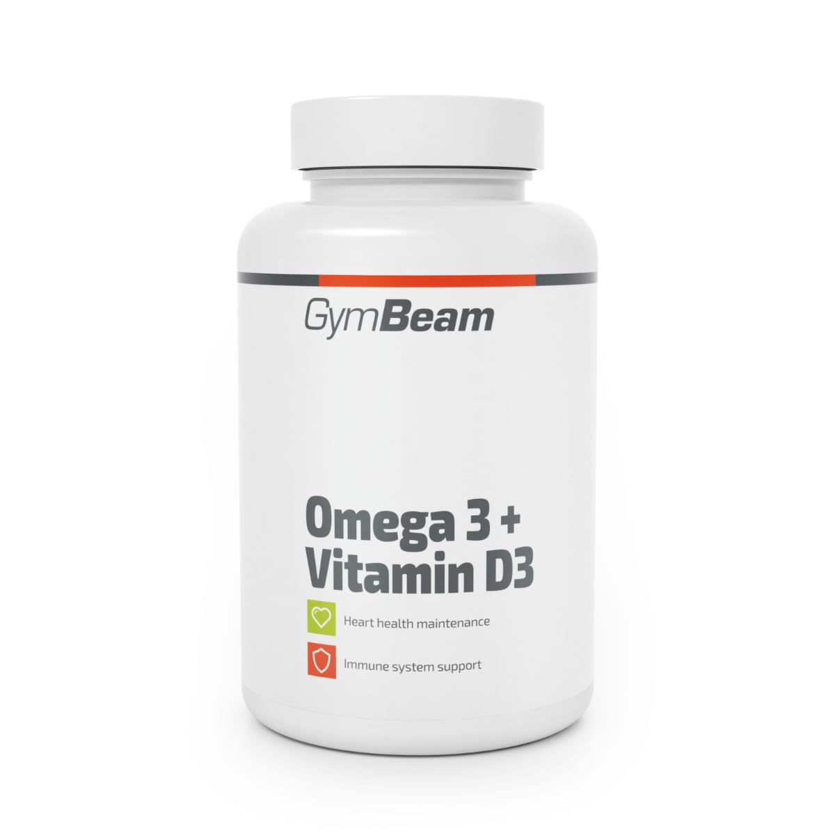 GymBeam Grassi Sani Omega 3 D3 90 capsule EPA DHA cuore