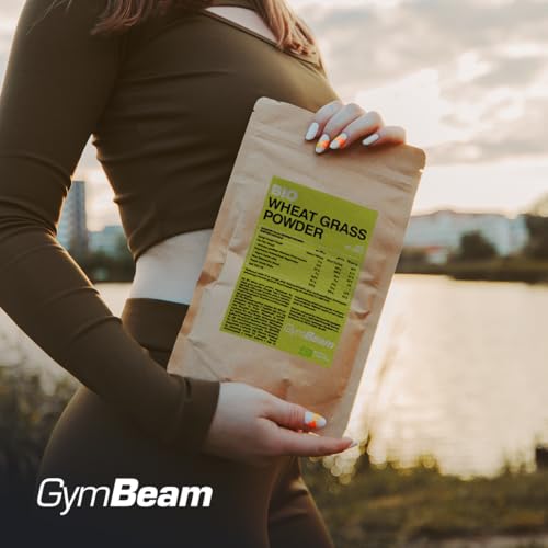 GymBeam Erba di Grano BIO 200g Polvere Vegana Fibre Clorofilla