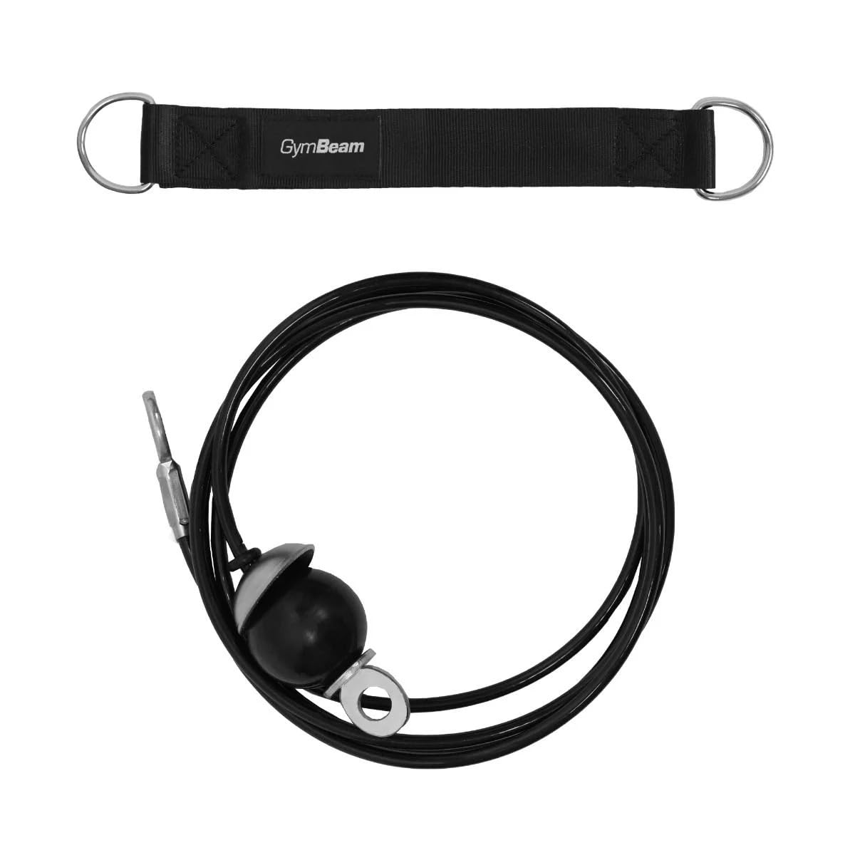 GymBeam Cable Pulley System 150 kg Cavi 2m e 3m Casa