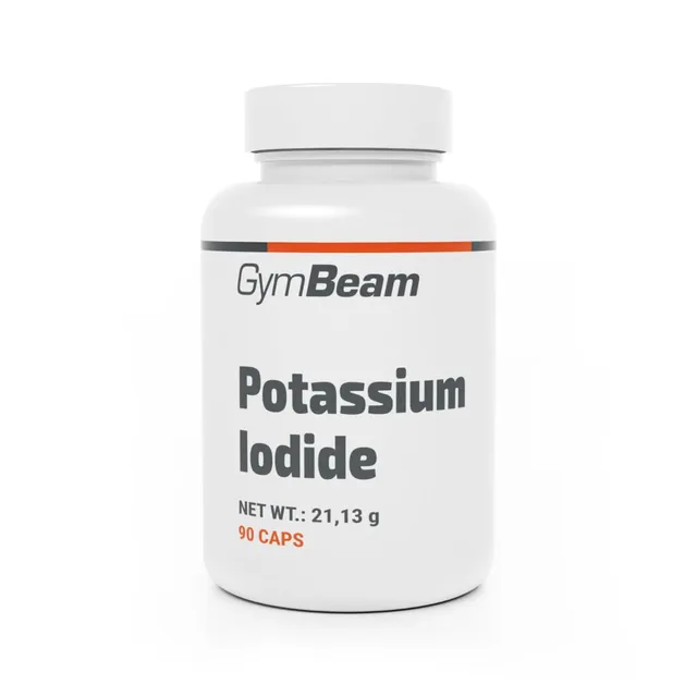 GymBeam Minerali Ioduro di Potassio Integratore 90 cps Tiroide