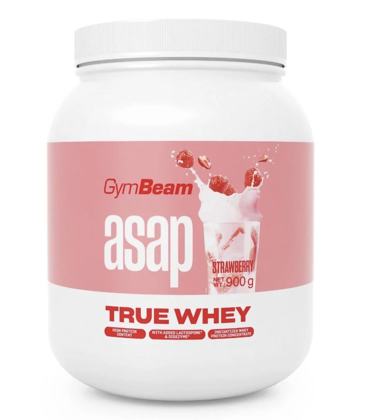 GymBeam True Whey ProDigest proteine banana 900 g muscoli