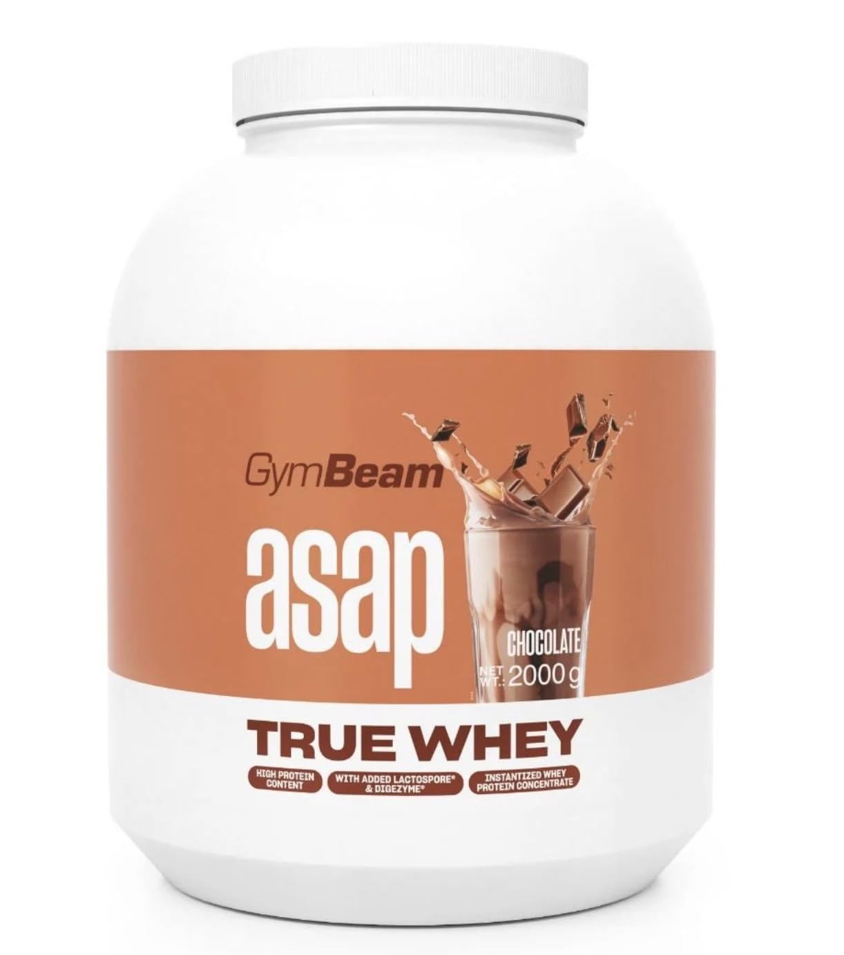 GymBeam True Whey ProDigest proteine banana 900 g muscoli
