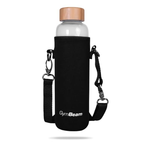 GymBeam Borraccia Vetro Bambù 600ml Borosilicato