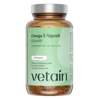 Vetain Vitamine Omega 3 Algae Oil vegan 90 capsule EPA DHA