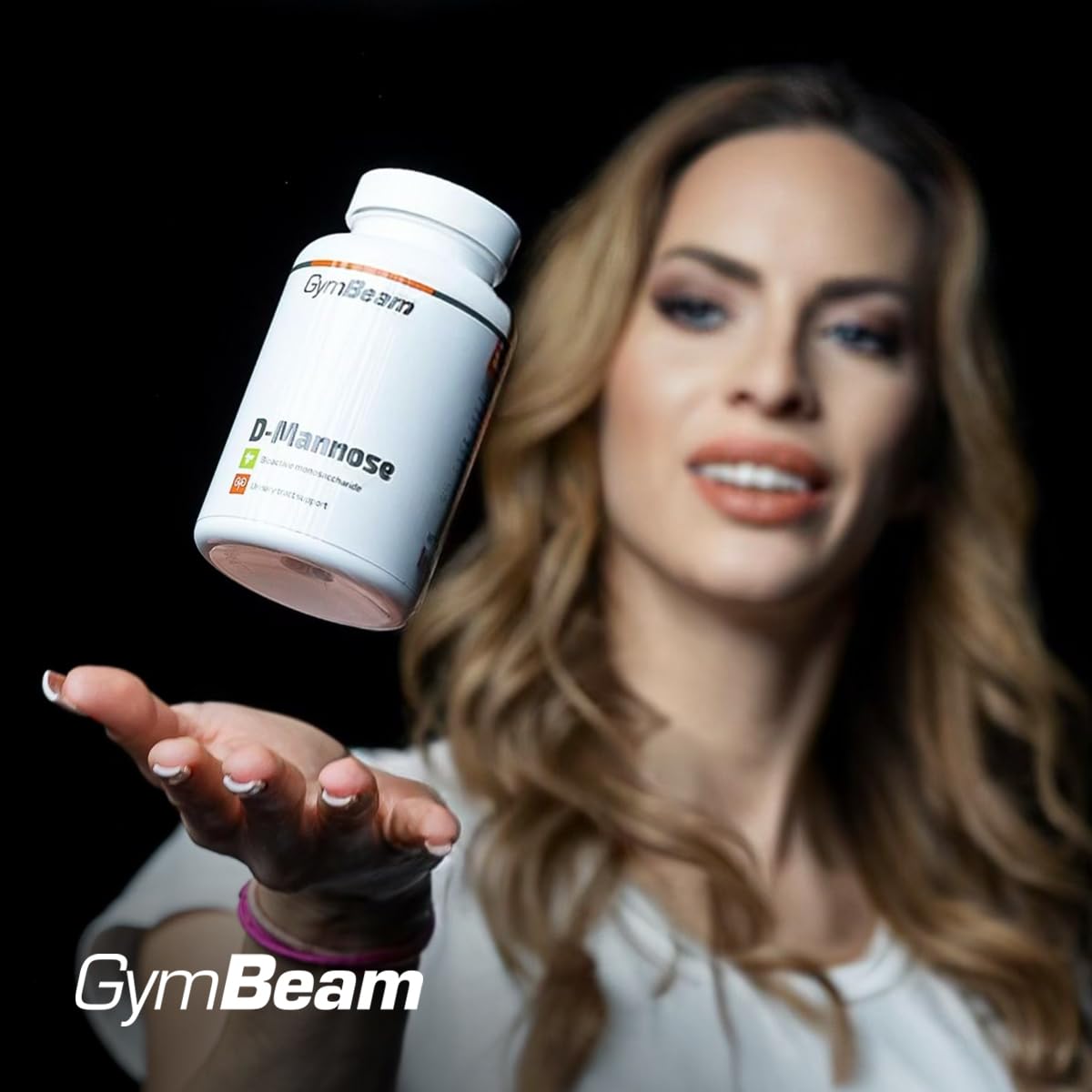 GymBeam D Mannosio Integratore 90 Capsule 1500 mg Vie Urinarie