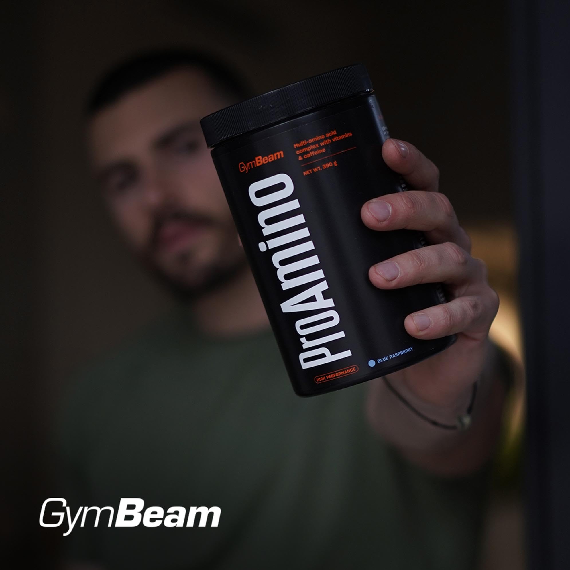 GymBeam ProAmino EAA Polvere BCAA Arancia 390 g
