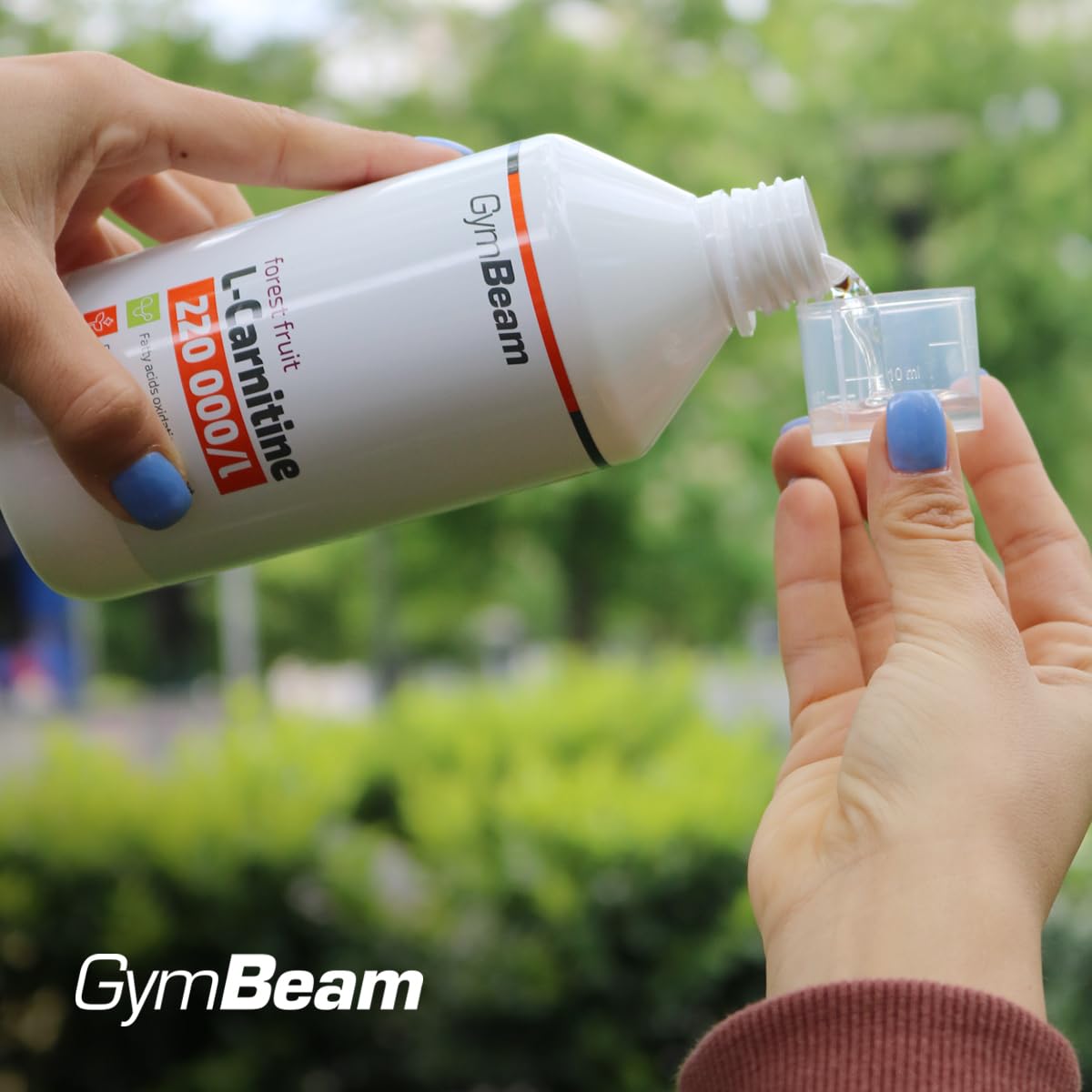 GymBeam L-Carnitina Liquida Arancia 1000ml Bruciagrassi