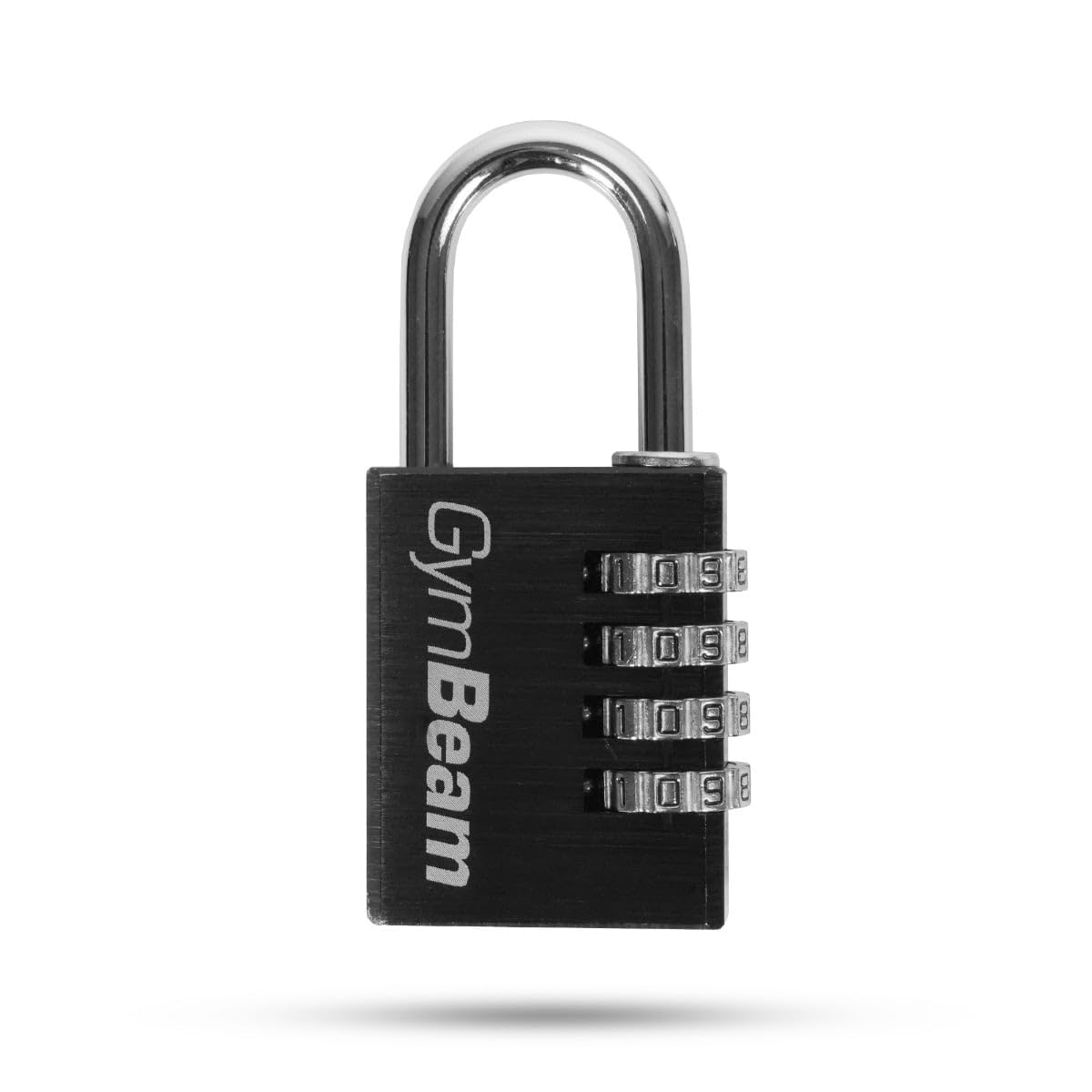 GymBeam QuadGuard Lucchetto Combinazione 4 Cifre Alluminio