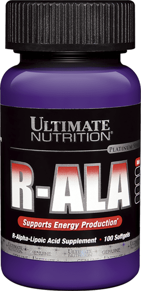 Ultimate Nutrition Performance & Recovery R-ALA Integratore Antiossidante
