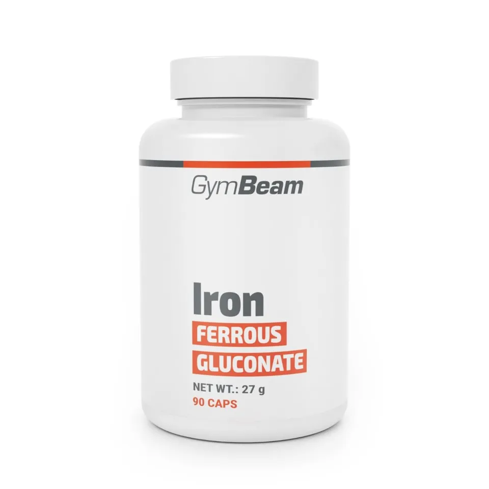 GymBeam Gluconato Ferroso 90 capsule ferro organico