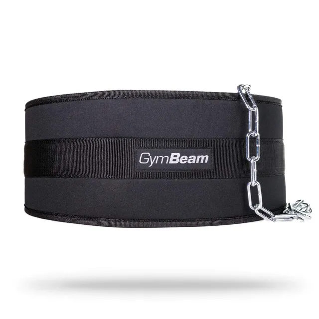 GymBeam Dip Belt cintura pesi 50 kg in EVA con catena