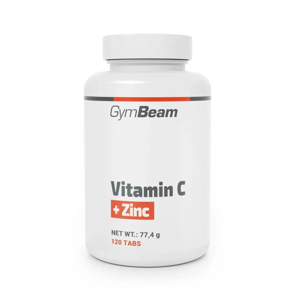GymBeam Vitamina C + Zinco 120 Compresse Antiossidante