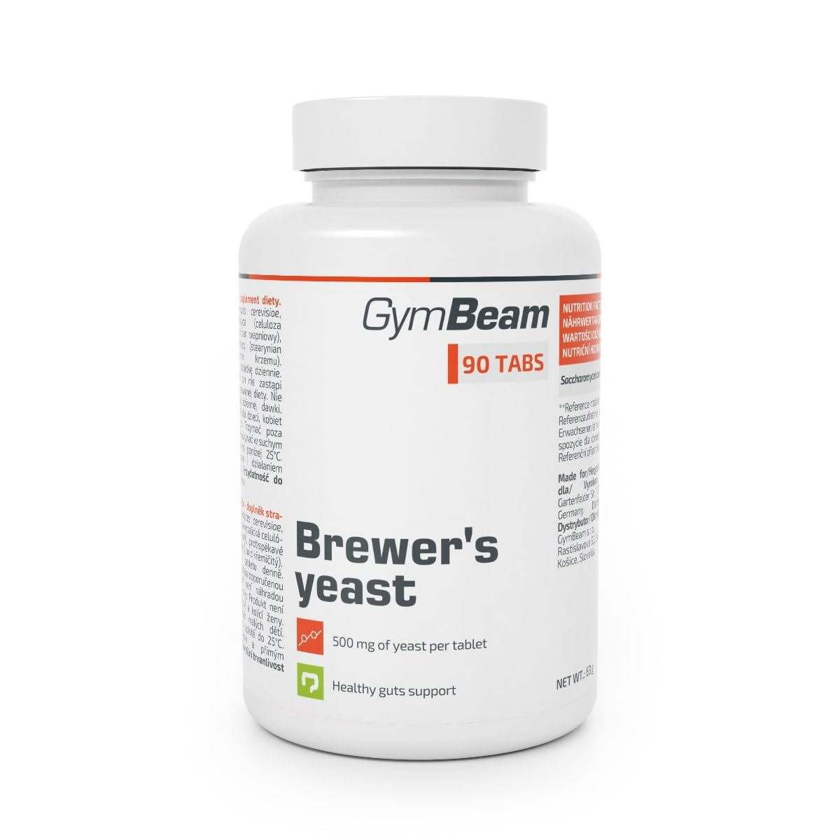 GymBeam Lievito di Birra compresse 500 mg 90 cpr vitamine B