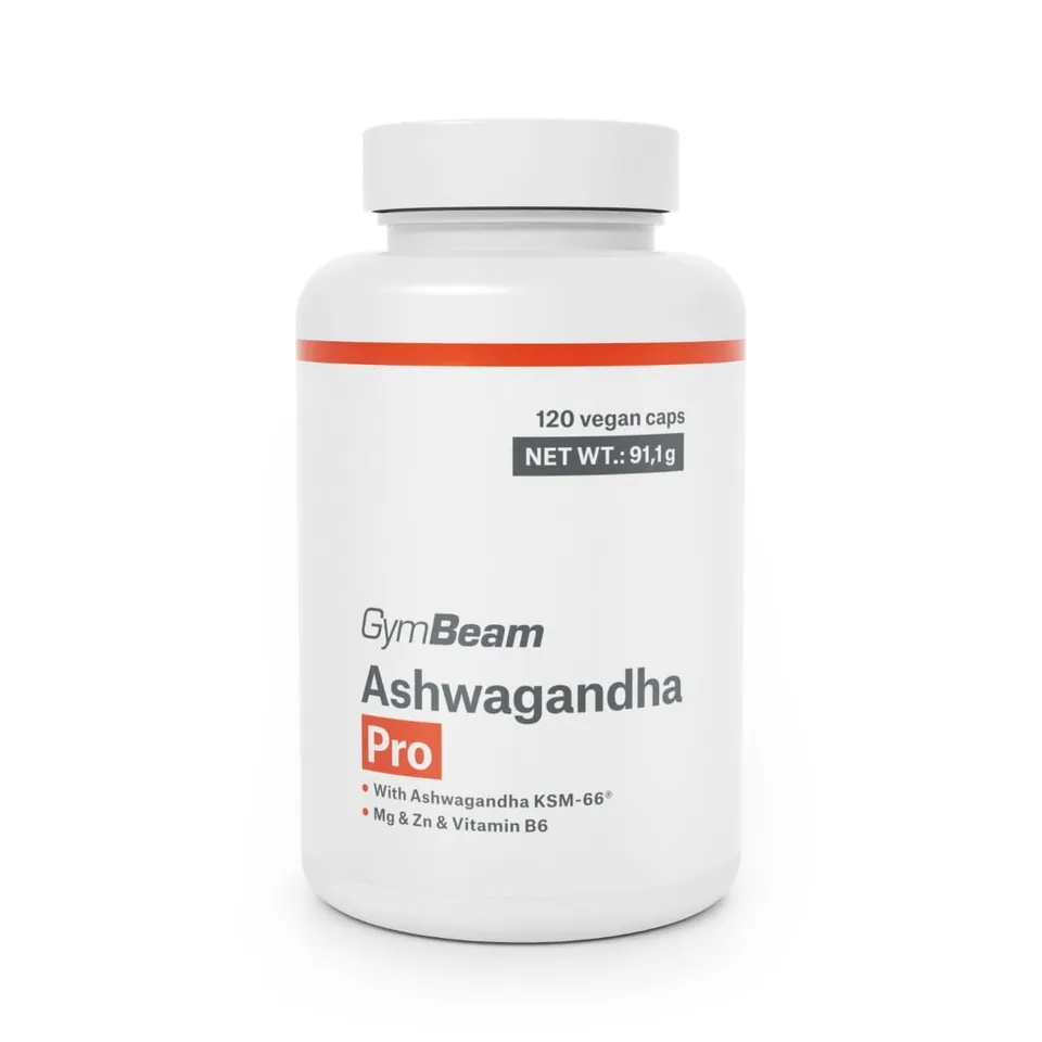 GymBeam Ashwagandha Pro Capsule KSM-66 con Magnesio Zinco