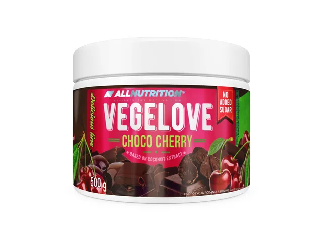 AllNutrition Vegelove Choco Cherry Crema Spalmabile 500g Vegana