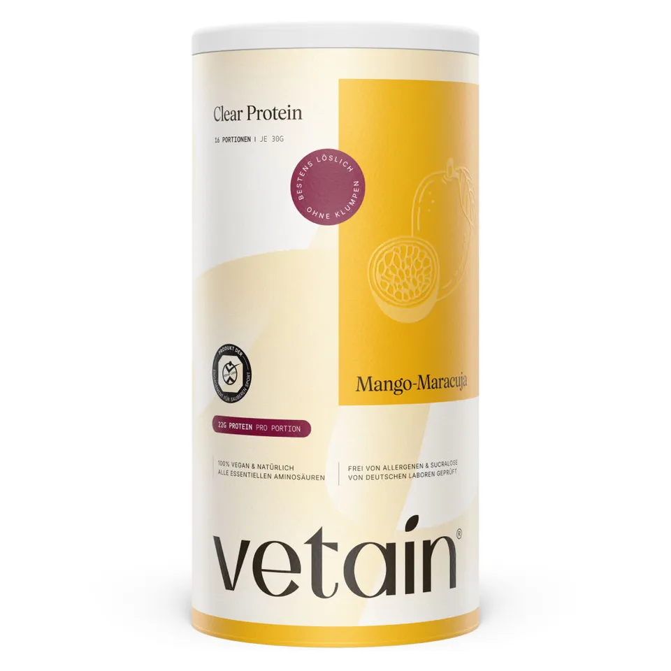 Vetain Clear Protein Mango-Maracuja proteine 480g