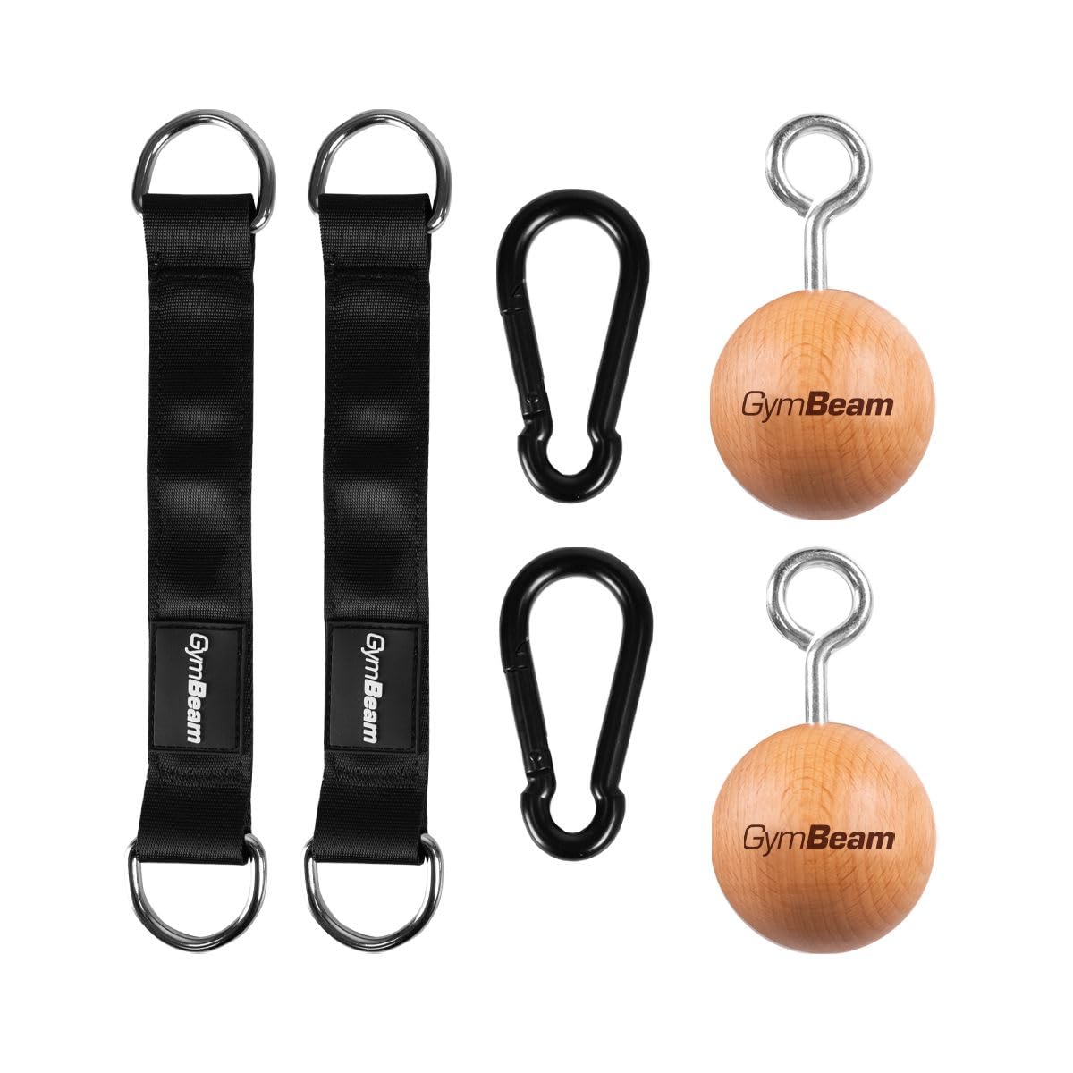 GymBeam Grip Balls trazioni sfere legno cinghie avambracci presa