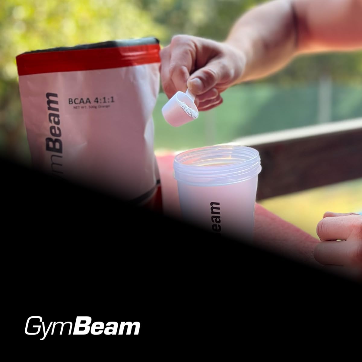 GymBeam BCAA 4:1:1 Polvere Kiwi 250 g