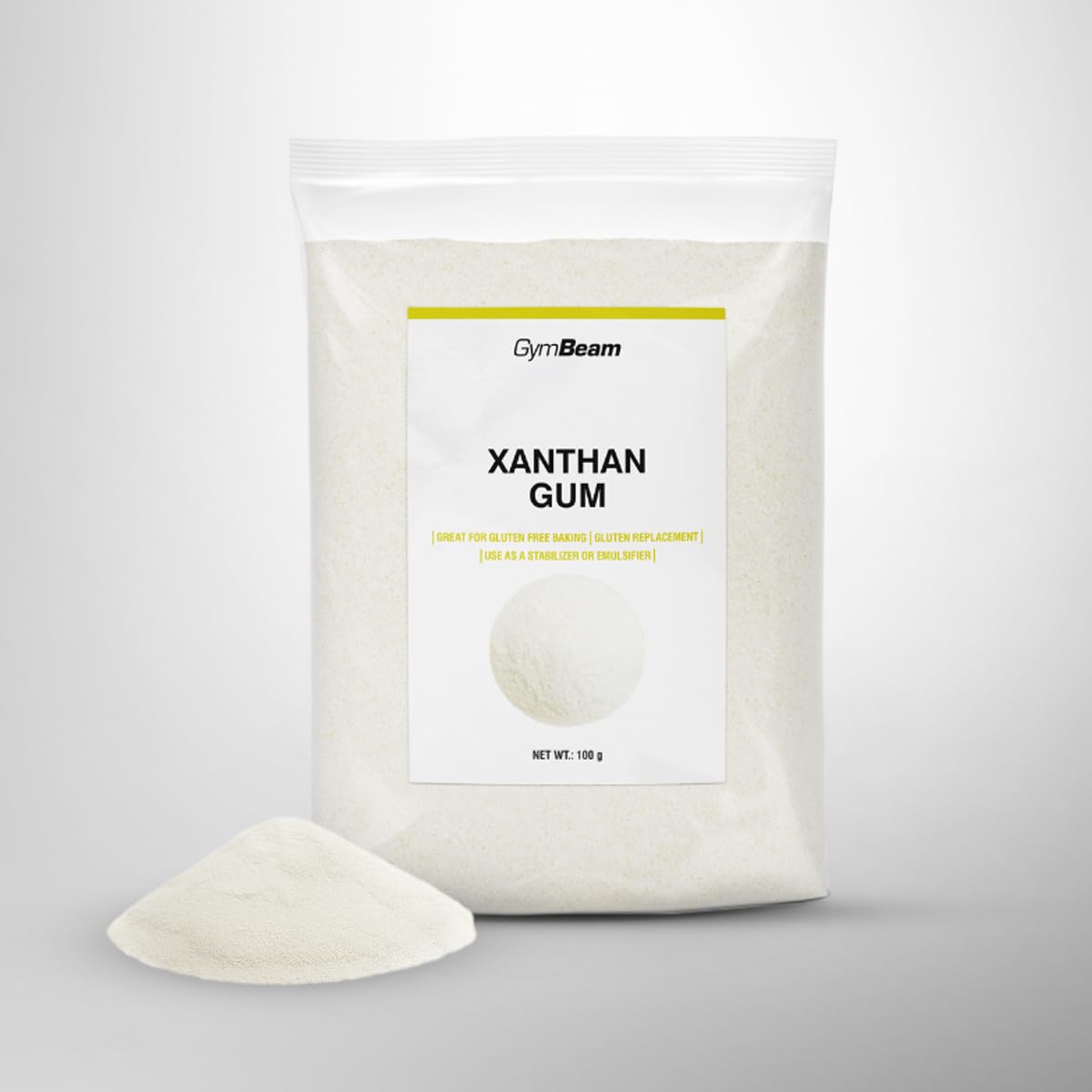 GymBeam Gomma di Xantano 100g 5 Pezzi Senza Glutine