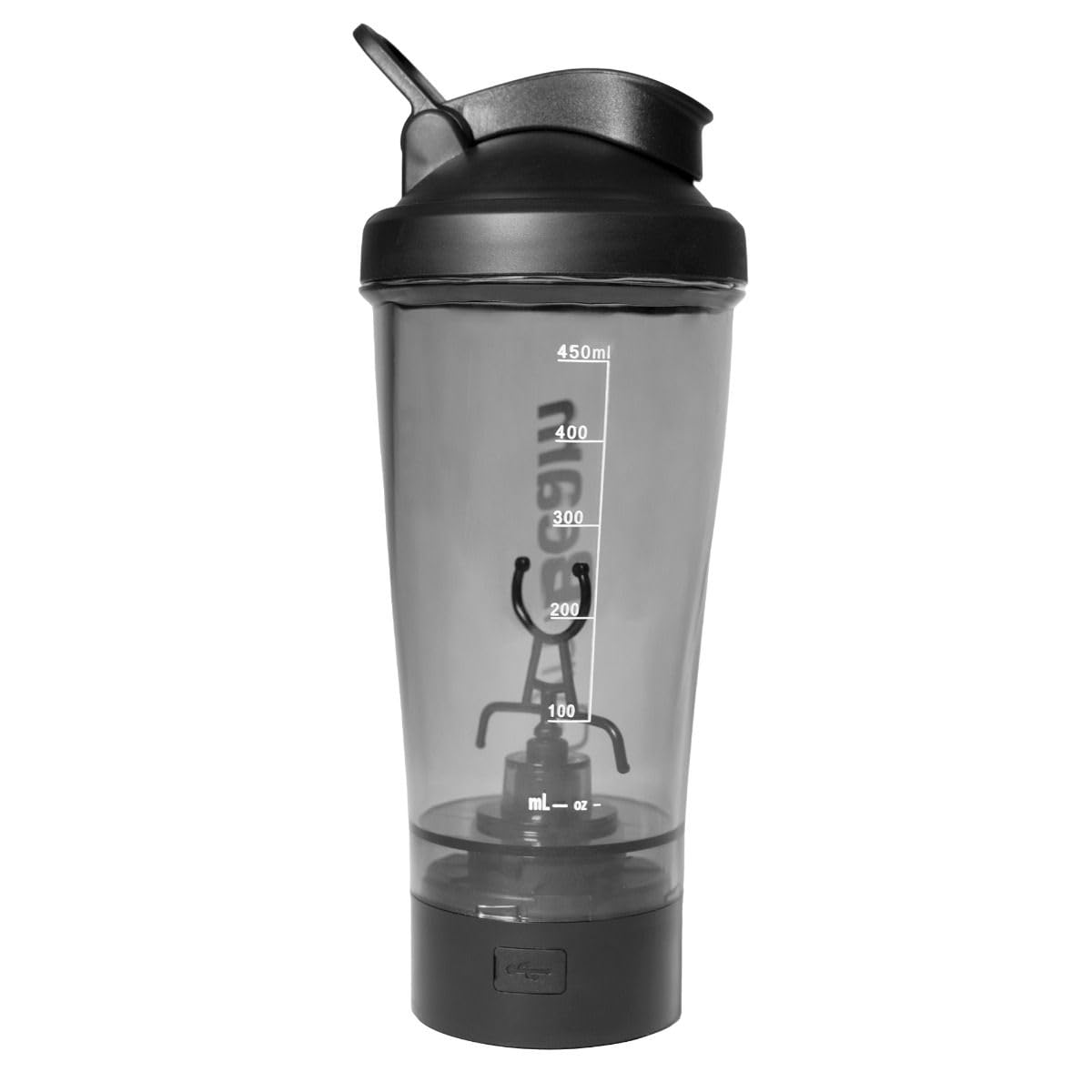 GymBeam Shaker Elettrico Proteine 450ml USB-C LED