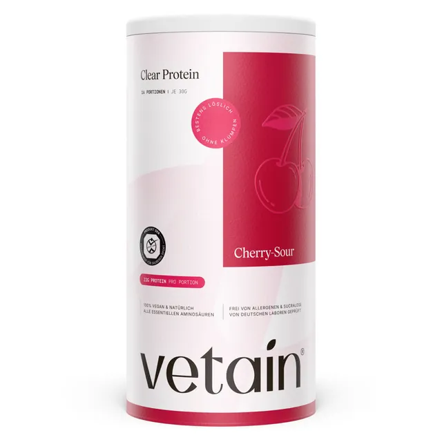 Vetain Clear Protein Cherry Sour proteine clear 480g ciliegia