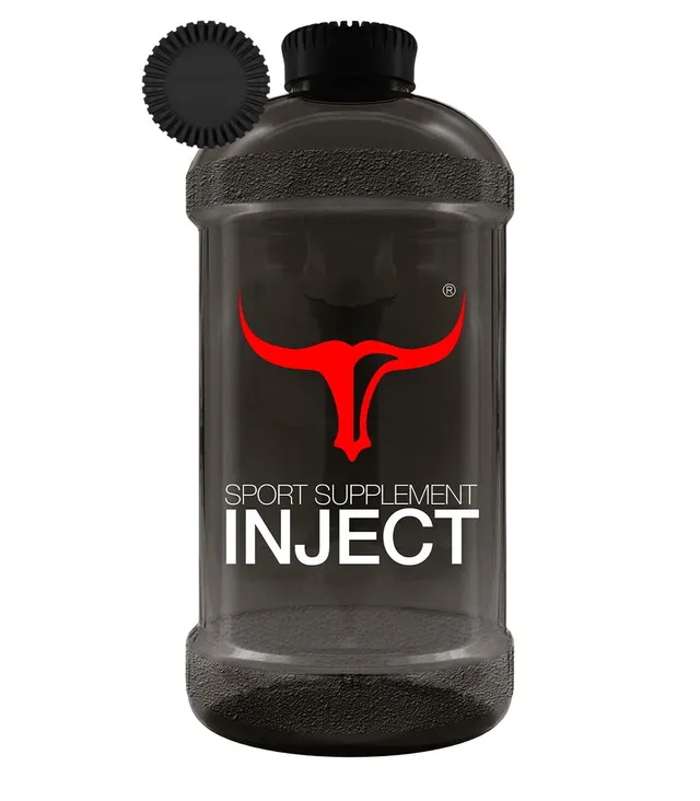Inject Accessori Lifestyle Bull borraccia 2L nera logo rosso
