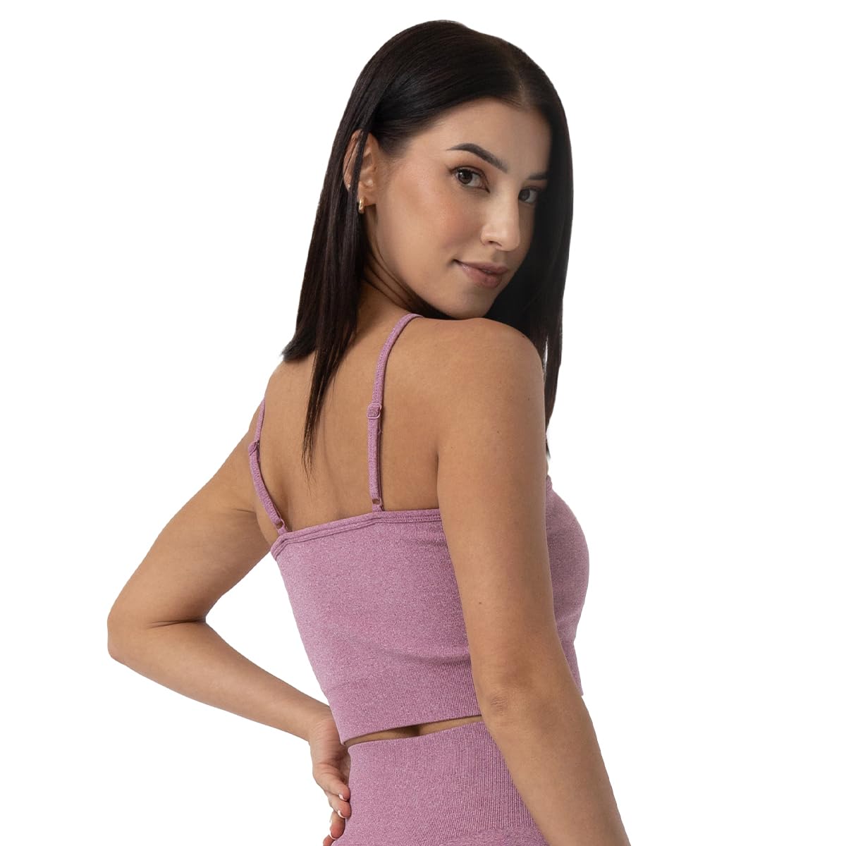 GymBeam Flo Reggiseno Sportivo Halter Seamless