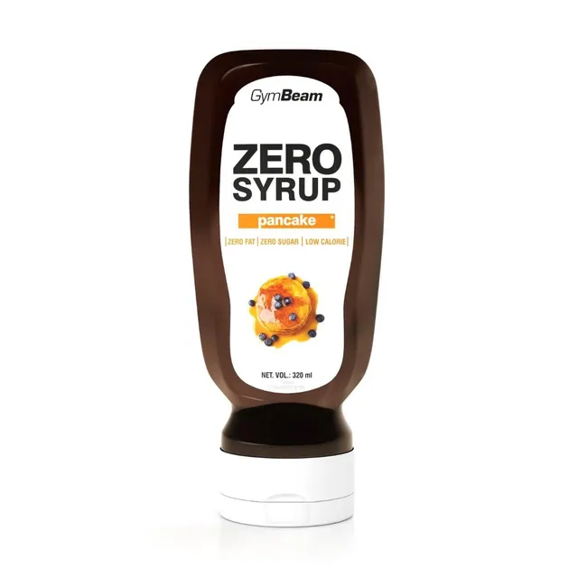 GymBeam Sciroppo Zero sciroppo pancake 320 ml zero zuccheri