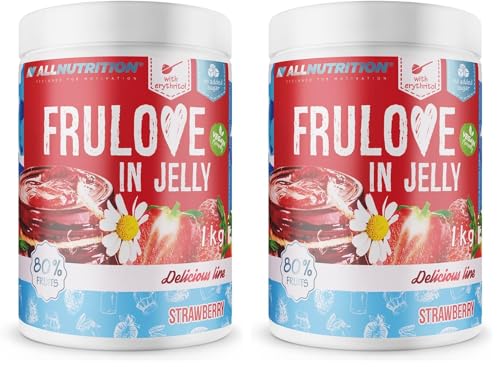 AllNutrition Frulove Marmellata Fragola senza zucchero 1000 g