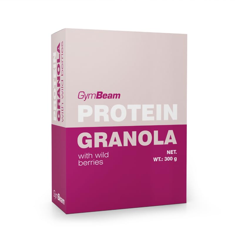 GymBeam Granola Proteica 300g Cioccolato Vegana Avena Fibre
