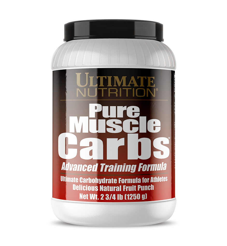 Ultimate Nutrition Pure Muscle Carbs polvere carboidrati gusto uva