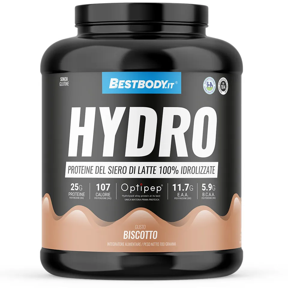 Best Body Hydro PRO 700g Proteine Idrolizzate Cioccolato Optipep