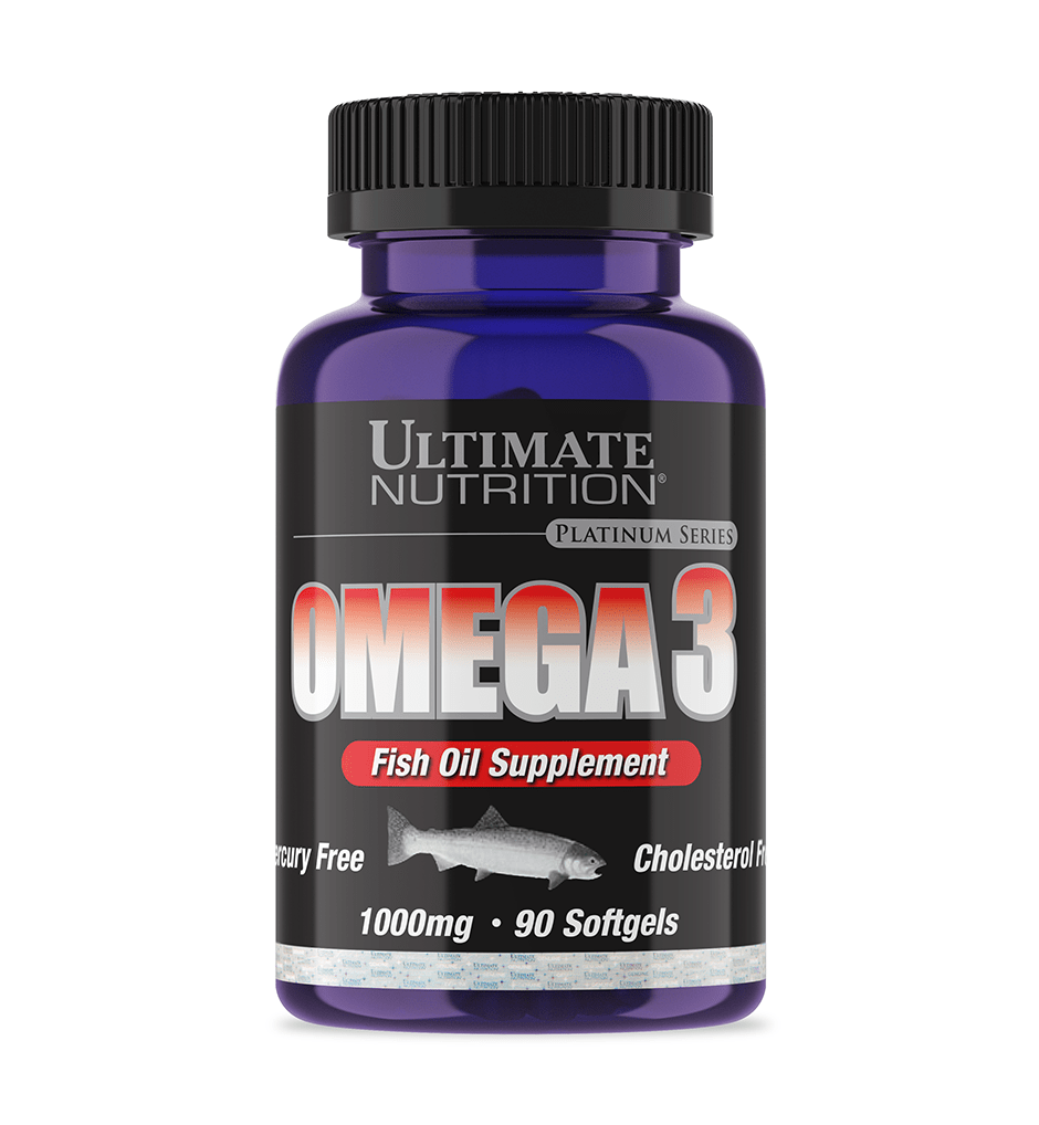 Ultimate Nutrition Health & Wellness Omega 3 olio pesce 90 softgel EPA DHA