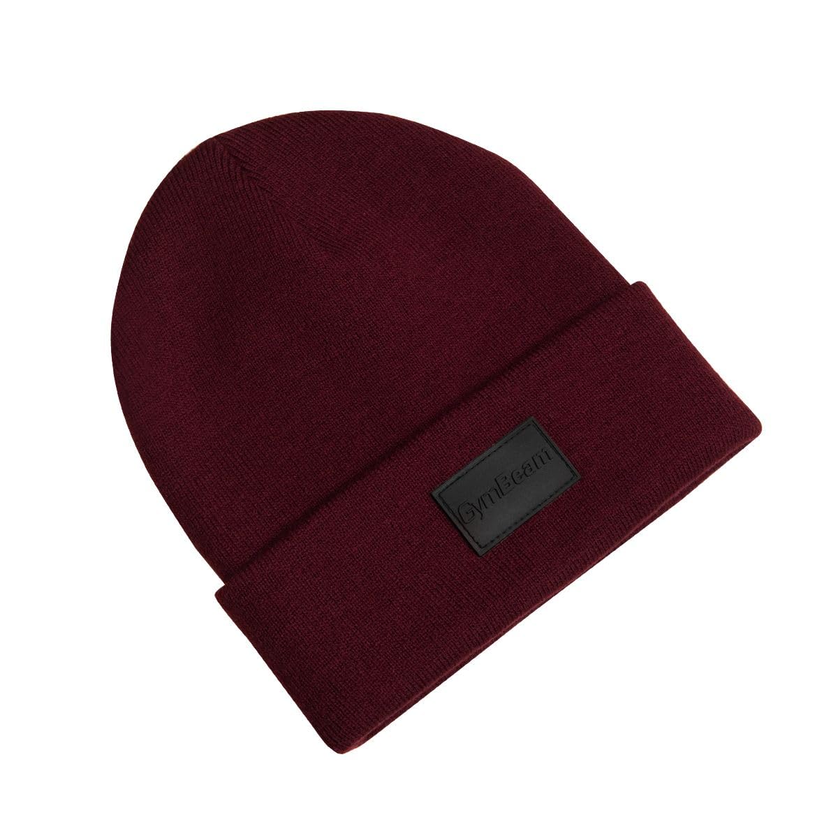 GymBeam Polar Beanie Berretto Burgundy Acrilico