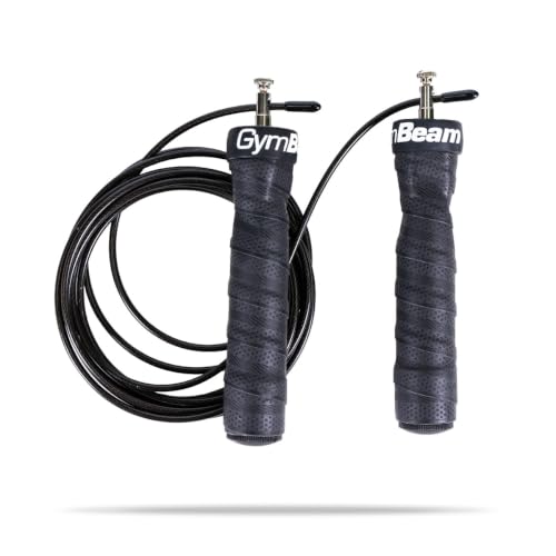 GymBeam Corda Saltare Onyx Pesi Rimovibili 160g Acciaio