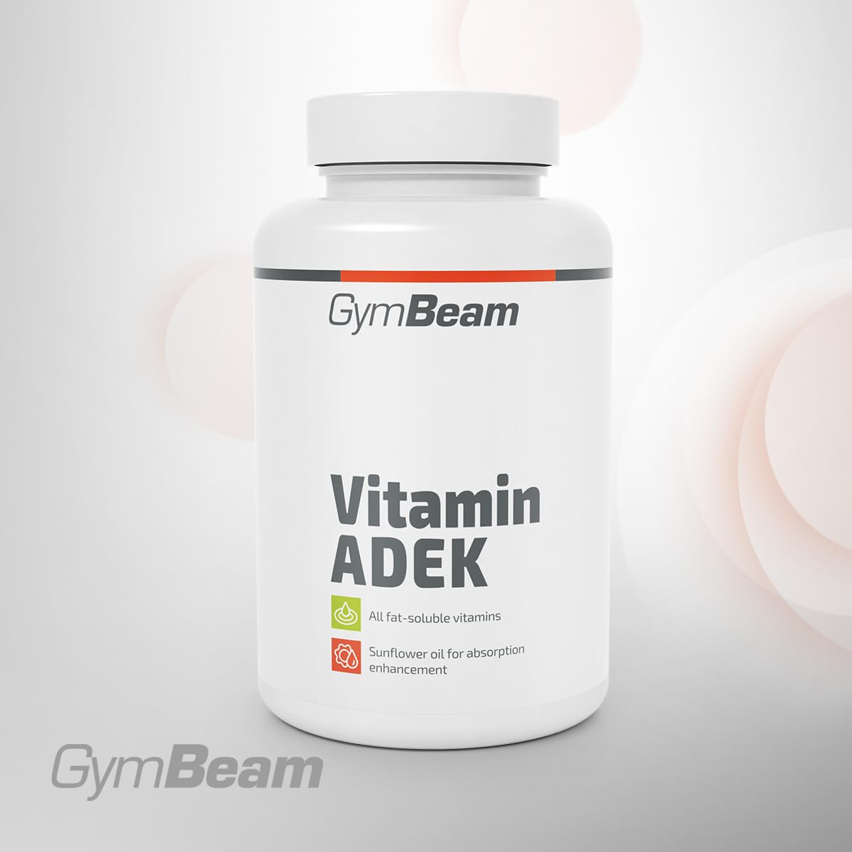 GymBeam Vitamine ADEK 90 Capsule Liposolubili A D E K