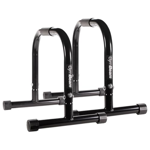 GymBeam Parallele Calisthenics Dip Station 48 cm Antiscivolo