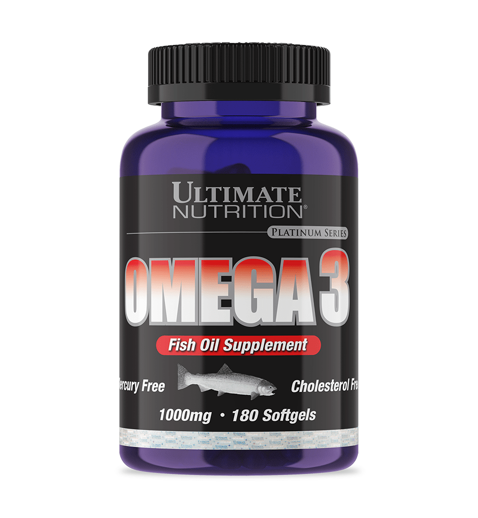Ultimate Nutrition Health & Wellness Omega 3 olio pesce 90 softgel EPA DHA