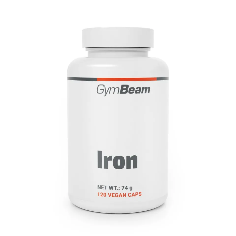 GymBeam Ferro Vegano Capsule Integratore Energia